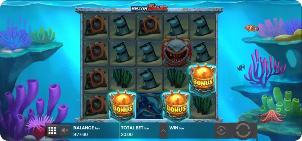 Razor Shark Bonusfunktionen und Freispiele