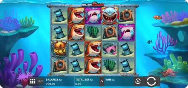 Razor Shark Scatter symbol