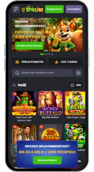 Online Casino auswählen für Razor Shark