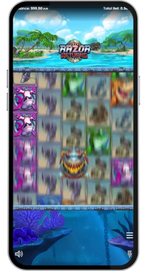 Spielstart Razor Shark Slot